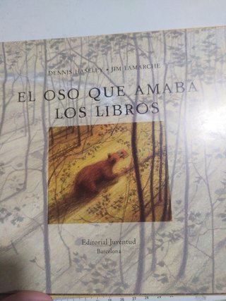 El oso que amaba los libros