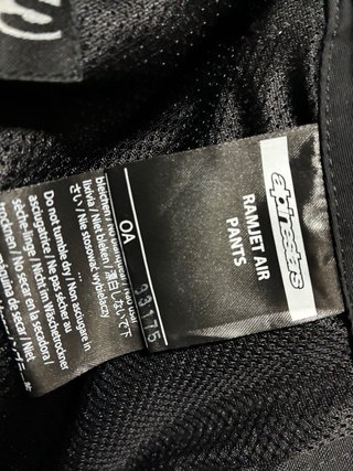 Alpinestars Ramjet Air Talla M verano