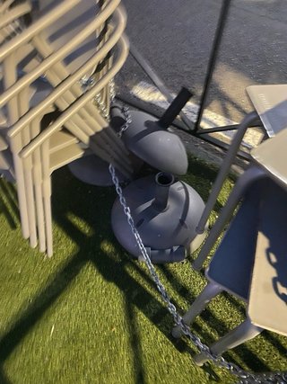 Conjunto terraza: sillas y mesa para terraza bar
