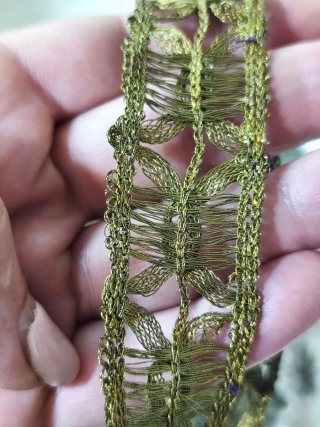 Galón metálico francés oro