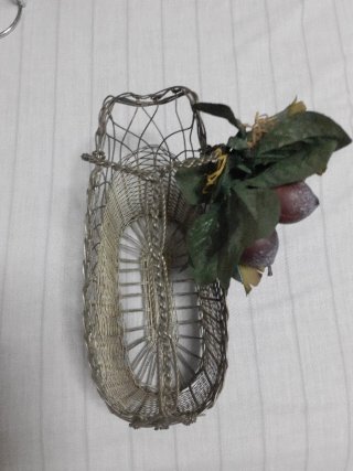 Set di 2 supporti per vino in metallo