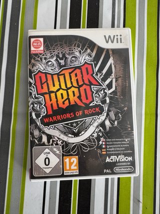 Guitar Hero Warriors of Rock Wii