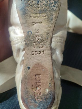 Zapatos de ballet beige