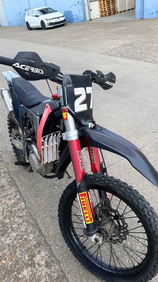 Moto de Cross sin papeles 250cc