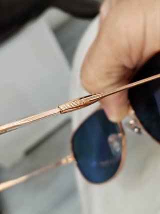 Gafas Ray-Ban Bridge Italianas Dorado/Negro