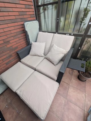 Sofá de exterior para terraza