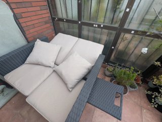 Sofá de exterior para terraza
