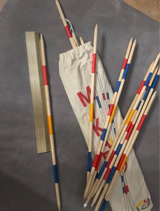 Juego de Mikado gigante con bolsa