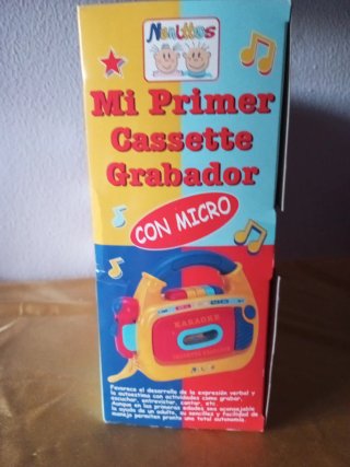 Mi Primer Cassette Grabador con Micro