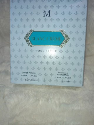 Set Perfume y Loción Corporal Blanc Crème