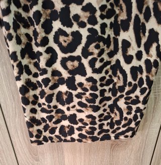 Vestido verano ajustado Animal Print NUEVO Shein L