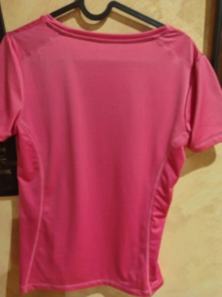 Camiseta deportiva rosa Energize mujer