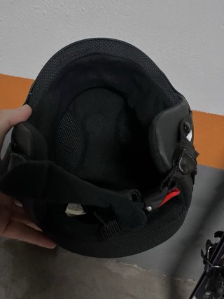 Casco de esquí VS negro para niño talla M