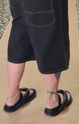 Sandalias negras acolchadas plataforma talla 38