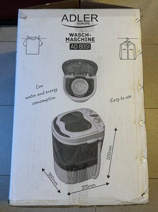 Máquina Lavar Roupa Semiautomática Adler