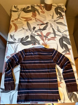 Polo de manga larga Zara talla-M