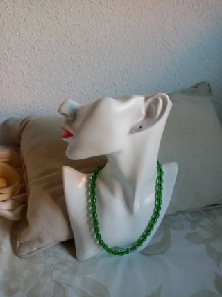 Set Top + Bianco Pantaloni + Collana REGALO