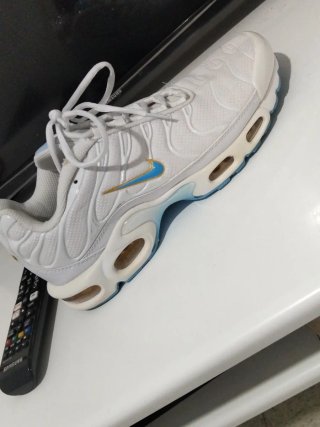 Zapatillas Nike Air Max Tn Blancas y Azules