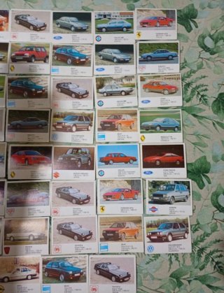 Lote cromos coches Auto 2000
