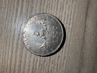 Moneta 500 Lire Argento d'Epoca caravella