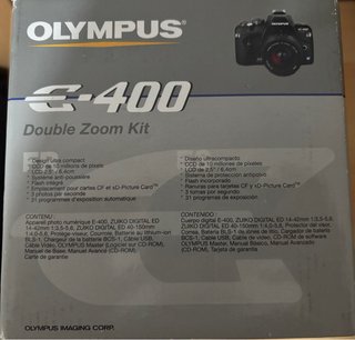 Olympus E-400 Doble Zoom Kit Cámara Digital