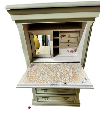Cómoda secreter renovada madera