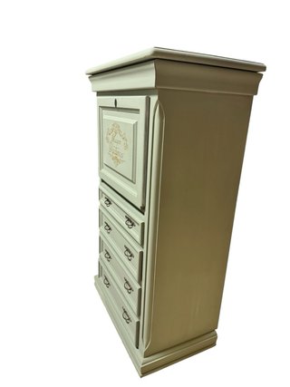 Cómoda secreter renovada madera