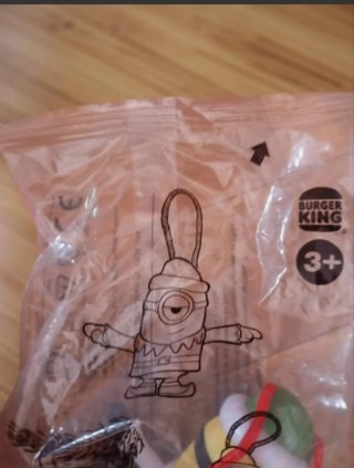 Figura Minions Burger King