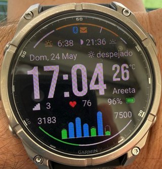 Garmin Fenix 8 Zafiro Titanio 47mm