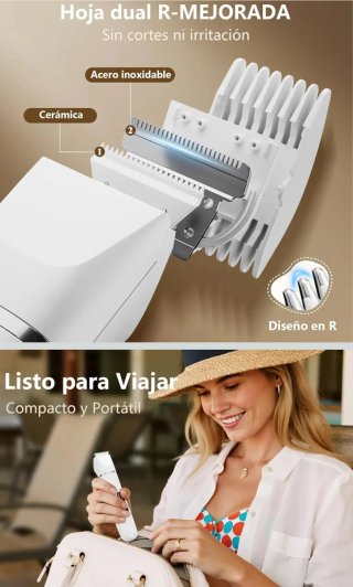 Afeitadora Eléctrica Virelle Mujer