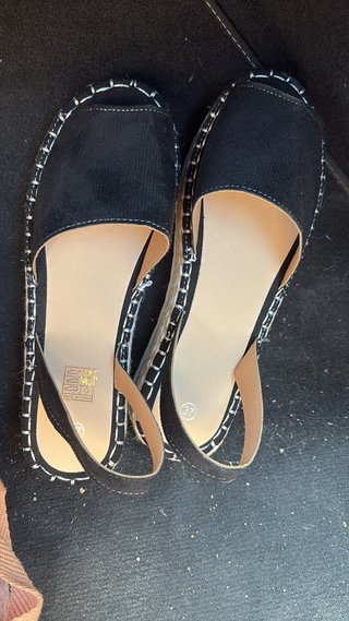 Sandalias negras talla 37