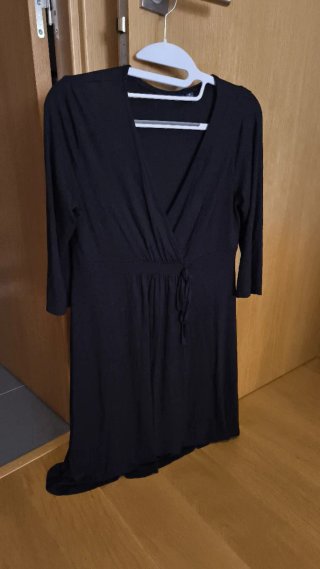 Vestido negro Kiabi talla M