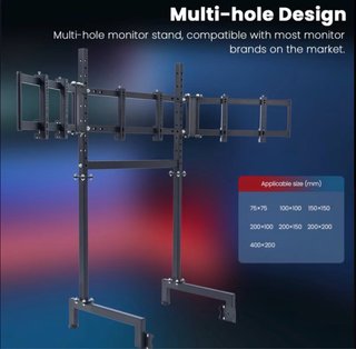 Soporte triple monitor