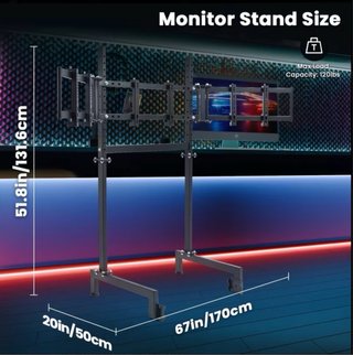 Soporte triple monitor