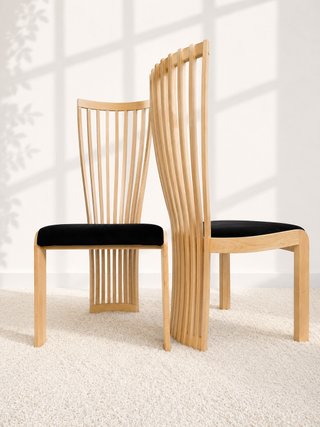 SILLAS COMEDOR TONON PARA ROCHE BOBOIS. ITALIA 80s