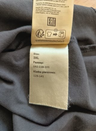 T-shirt Wrangler XXXL/50/60