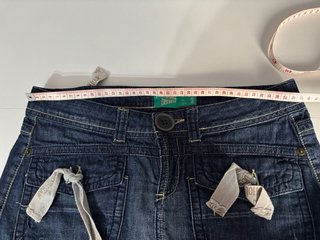 Falda vaquera corta Bershka Talla S