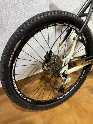 Bici Montaña Orbea máster team 26 Blanca