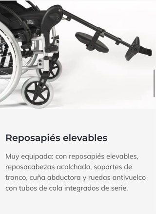 Silla de ruedas Breezy Relax 2 seminueva – 499€