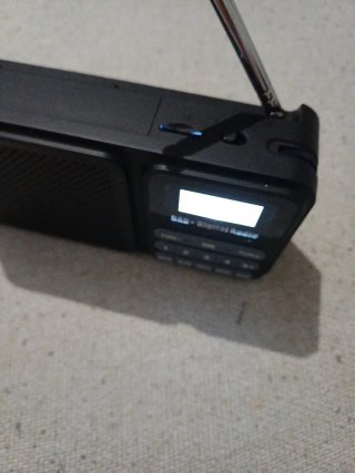 rádio digital portátil da marca Gallypek