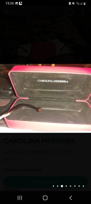 Gafas de Sol Carolina Herrera Doradas Moradas