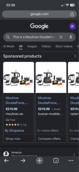 Robot de cocina Moulinex DoubleForce