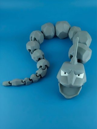 Pokemon Onix Articulado - Lunghezza 45 cm