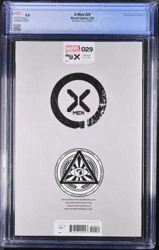 Comic gradeado CGC 9.6 - X-Men #29 2024