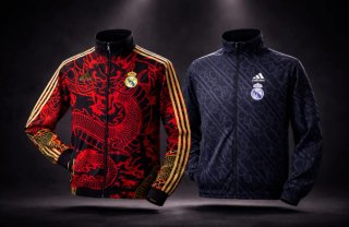 Chaqueta Reversible Adidas Roja y Azul
