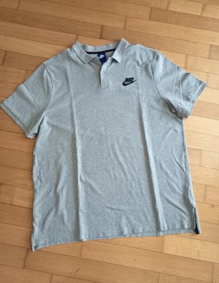 Polo Nike Grigio Taglia XXL