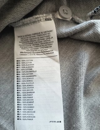 Polo Nike Grigio Taglia XXL