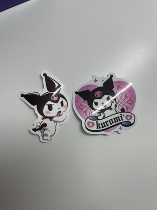 Reloj Kuromi Sanrio Morado y Blanco
