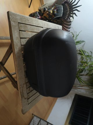 Baúl grande moto con soporte K35. 35 litros