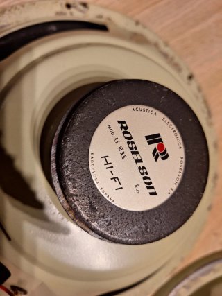 Roselson woofer 10 Pulgadas(dos unidades)altavoces